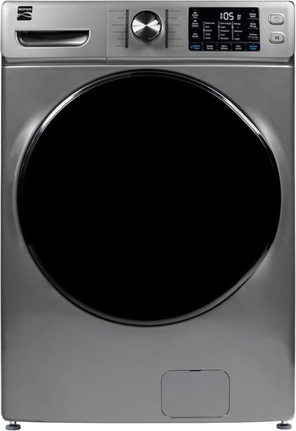 4.5 Cu. Ft. Front Load Washer with Stain Removing Steam Treatment - Sanitize Cycle - Reduce Laundry Time with Accela Wash - LED - ENERGY STAR